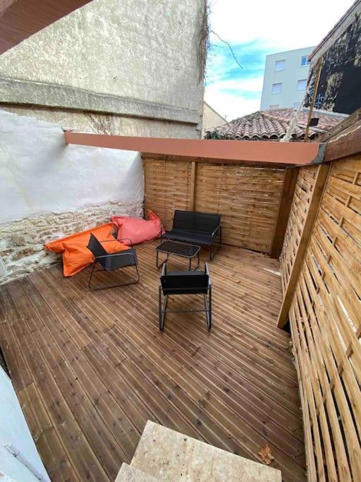 Appartement Secteur Gare Et Place De La Comedie, Wifi & Climatisation Montpellier Exteriör bild